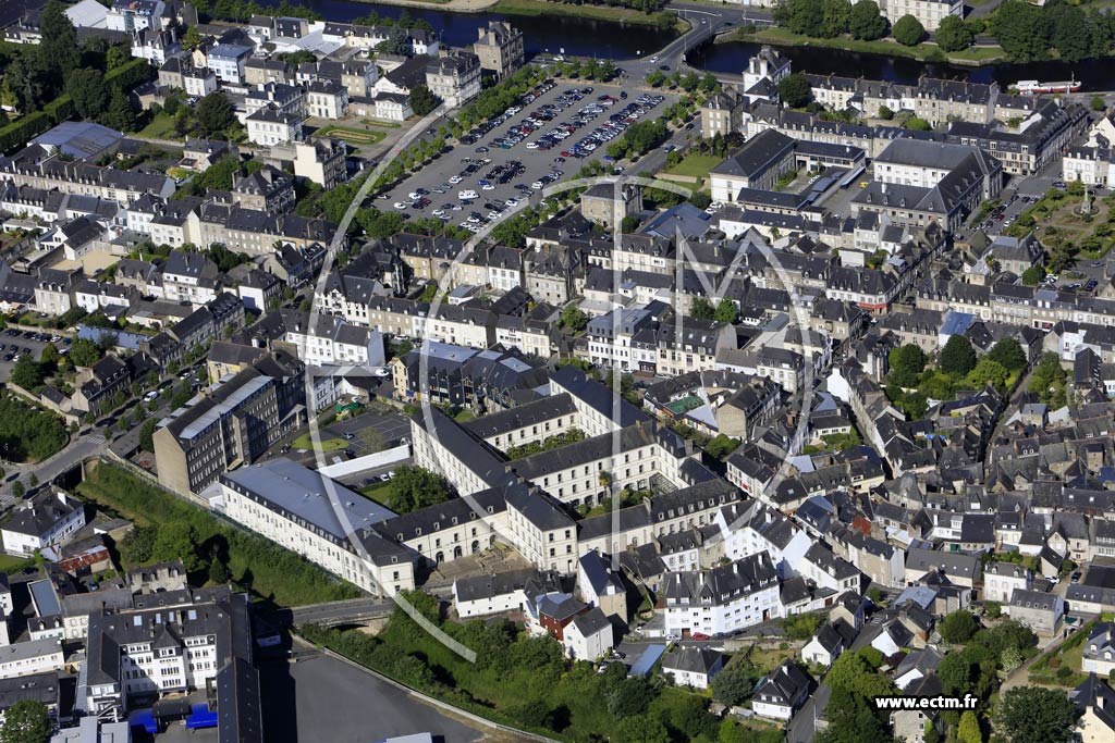 Photo arienne de Pontivy