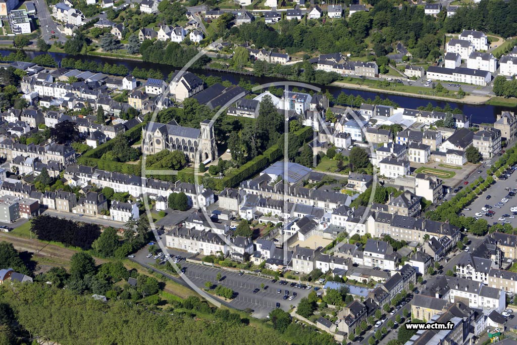 Photo arienne de Pontivy