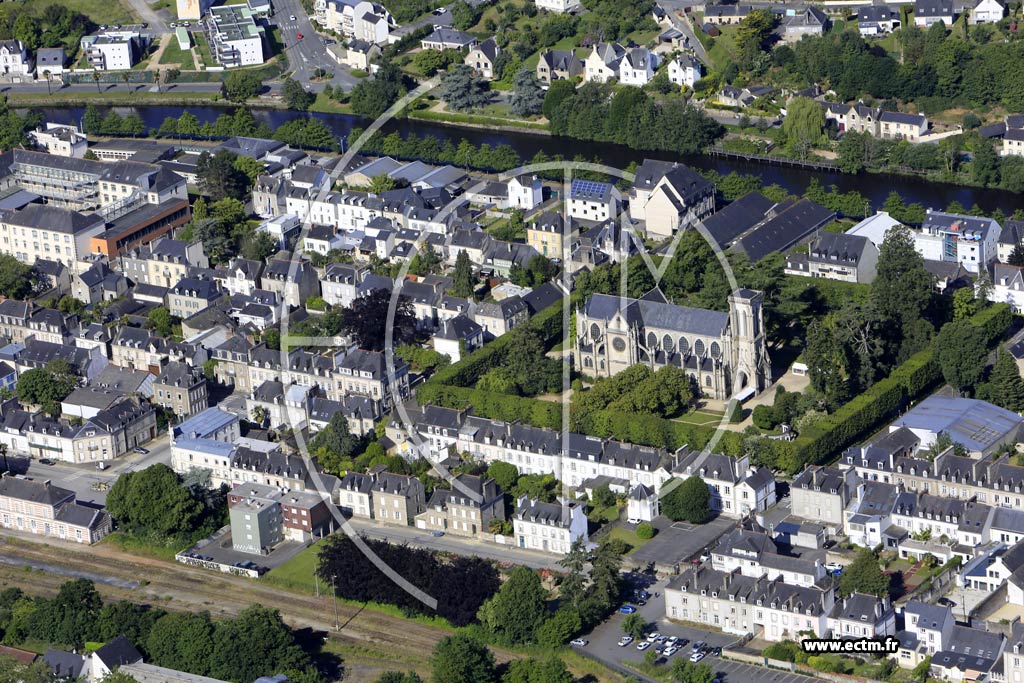 Photo arienne de Pontivy