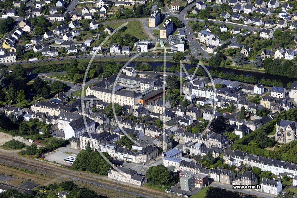 Photo arienne de Pontivy