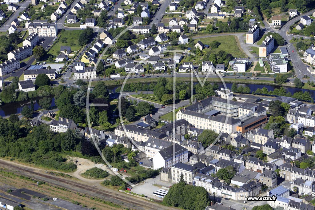 Photo arienne de Pontivy