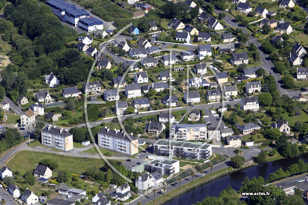 Photo arienne de Pontivy