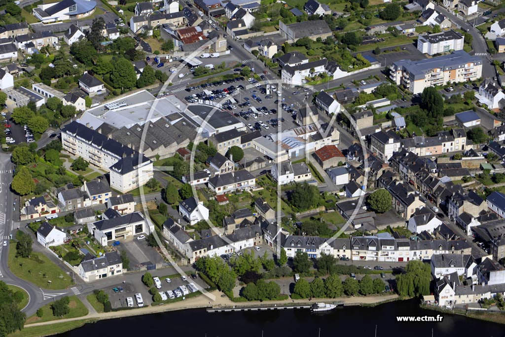 Photo arienne de Pontivy