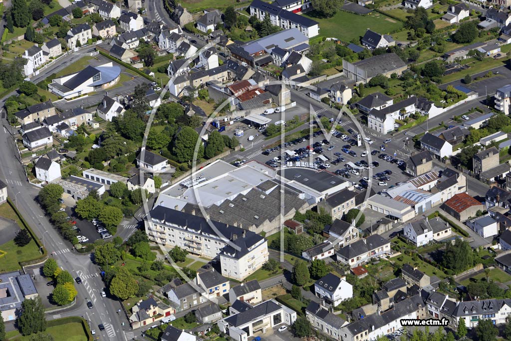Photo arienne de Pontivy
