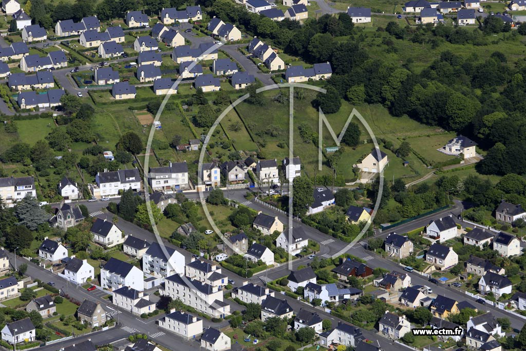 Photo arienne de Pontivy (Cit du Vlodrome)