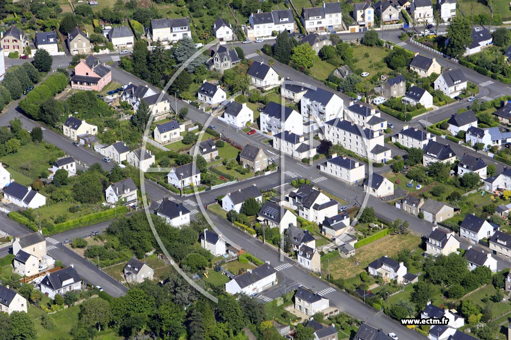 Photo arienne de Pontivy (Cit du Vlodrome)