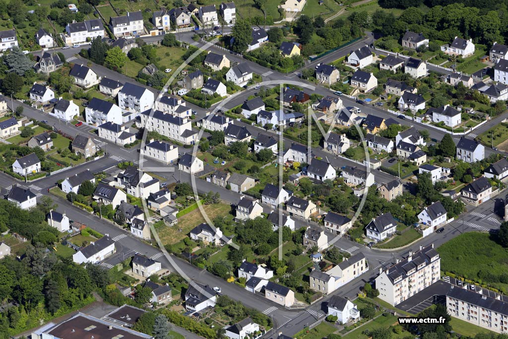 Photo arienne de Pontivy (Cit du Vlodrome)