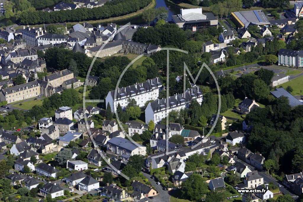 Photo arienne de Pontivy (Kermagot - Belle Vue)