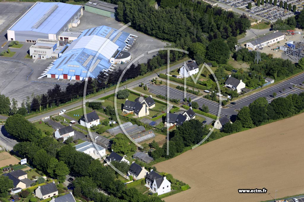 Photo arienne de Pontivy (Keropert)