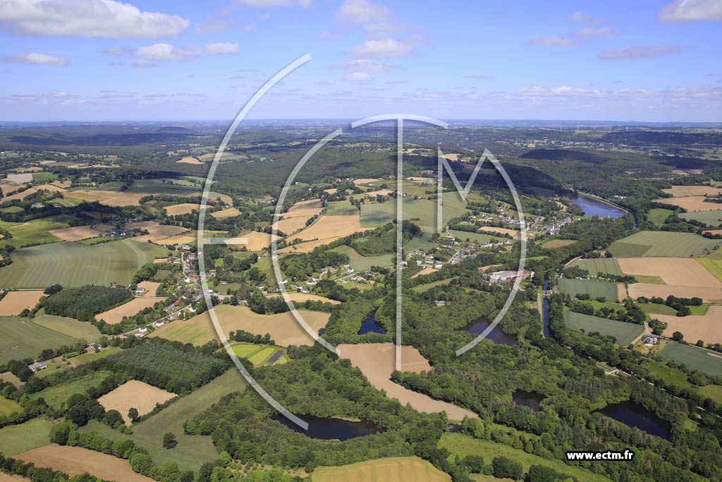 Photo arienne de Saint-Aignan