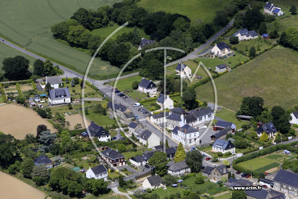 Photo arienne de Saint-Aignan