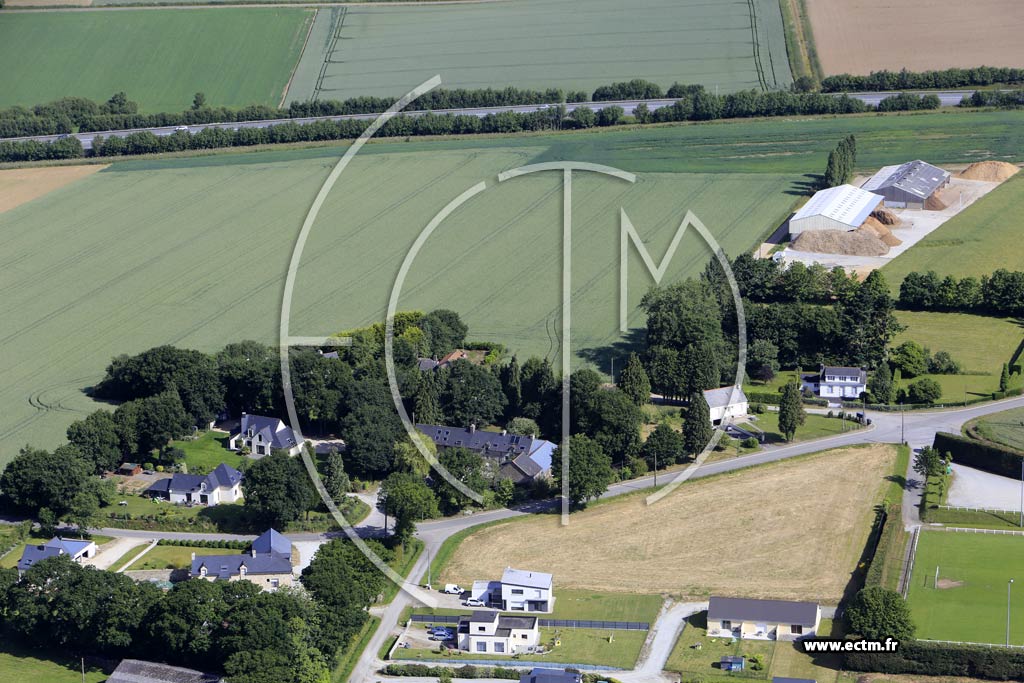 Photo arienne de Saint-Grand (Lahergloan)