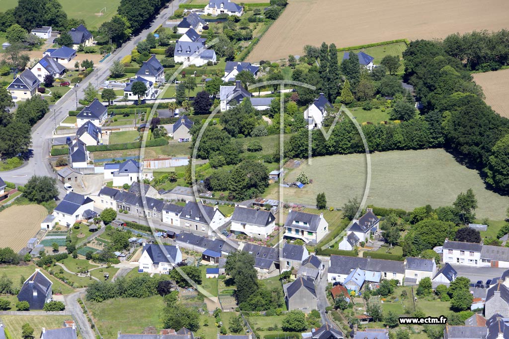 Photo arienne de Saint-Thuriau