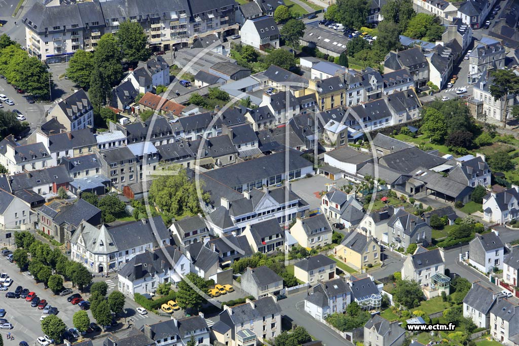 Photo arienne de Carhaix-Plouguer (Centre)