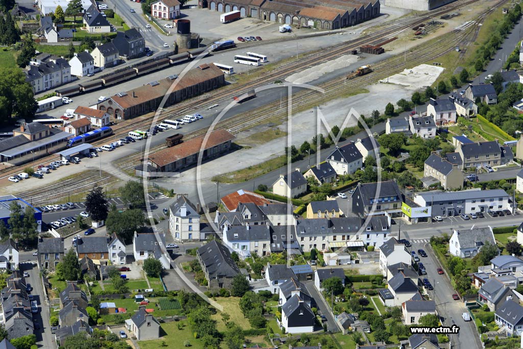 Photo arienne de Carhaix-Plouguer (Kerampuil)