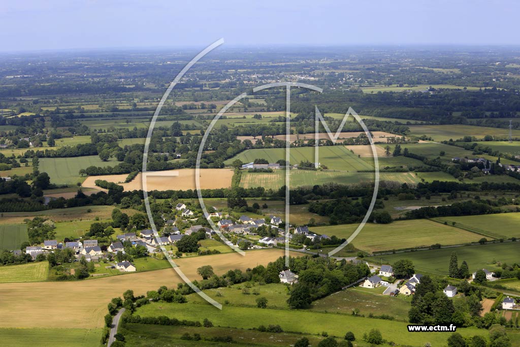 Photo arienne de Campbon (la Turpinais)