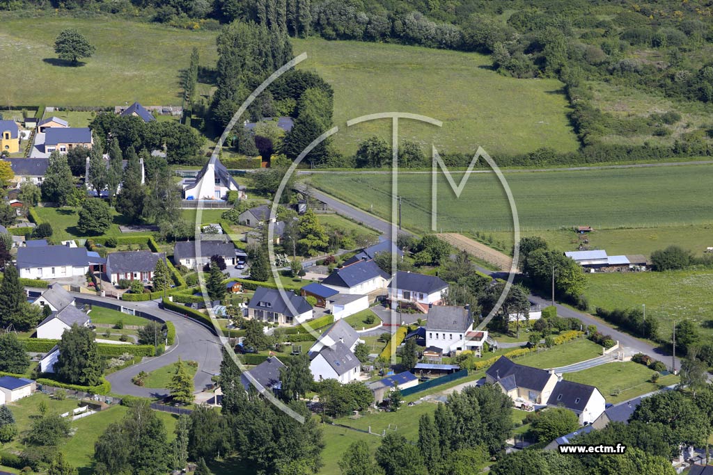 Photo arienne de Dreffac (la Valle du Bourg)