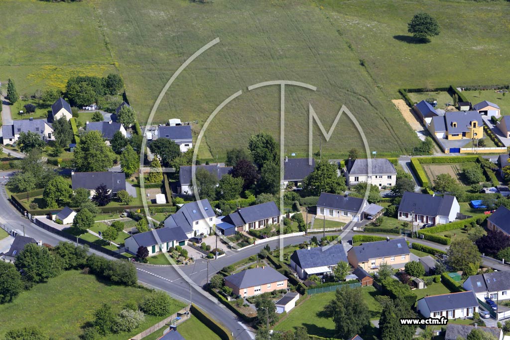 Photo arienne de Dreffac (la Valle du Bourg)