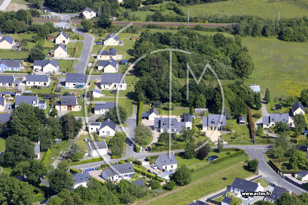 Photo arienne de Dreffac (la Valle du Bourg)