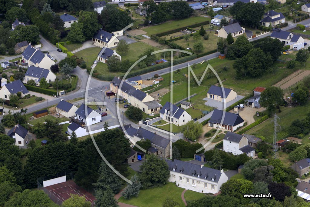 Photo arienne de Pontchteau (les Gacognais)