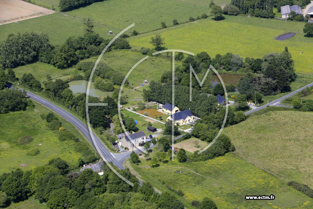 Photo arienne de Quilly (le Clos Pabois)