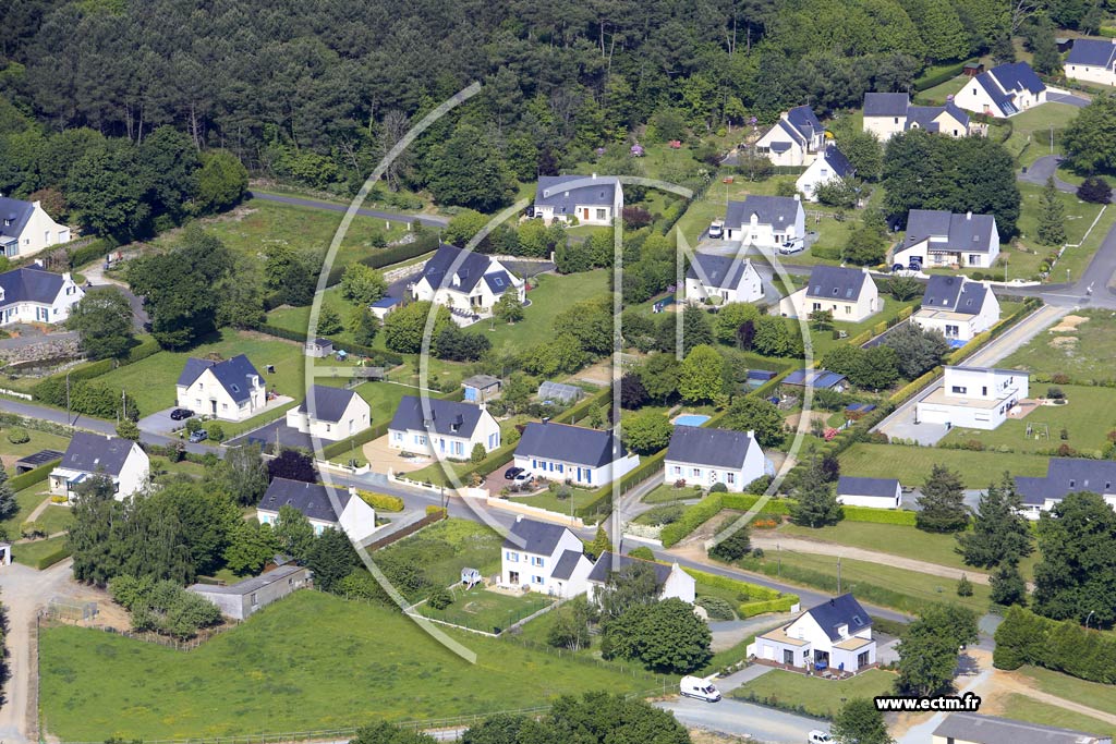 Photo arienne de Saint-Gildas-des-Bois
