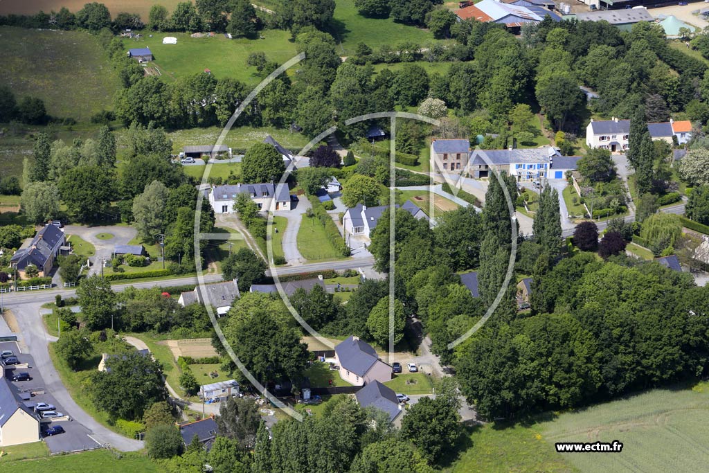 Photo arienne de Sainte-Anne-sur-Brivet (la Trucaudais)