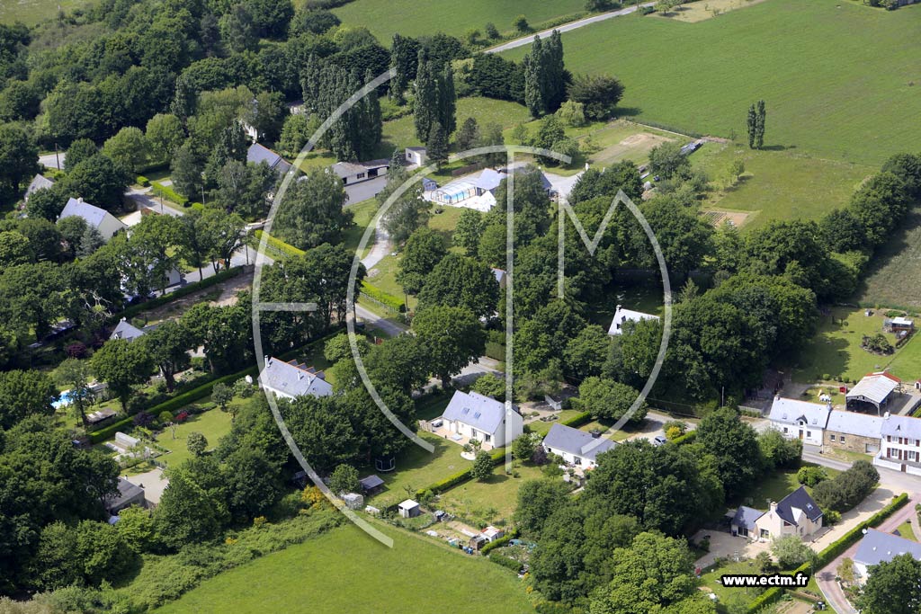 Photo arienne de Sainte-Anne-sur-Brivet (la Villa Le)