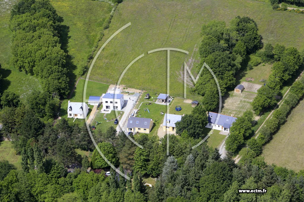Photo arienne de Sainte-Anne-sur-Brivet (la Ville Beauchette)