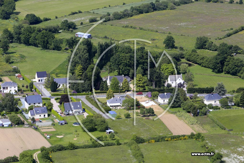 Photo arienne de Sainte-Anne-sur-Brivet (le Clos Fleuri)