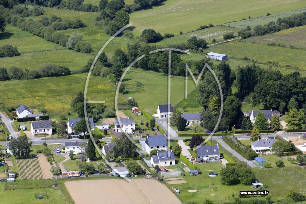 Photo arienne de Sainte-Anne-sur-Brivet (le Clos Fleuri)