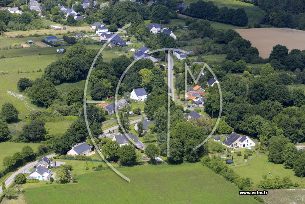 Photo arienne de Sainte-Anne-sur-Brivet (les Haies)