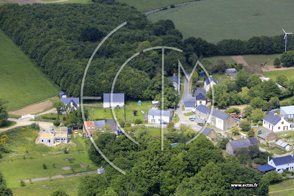 Photo arienne de Sainte-Anne-sur-Brivet (Pocazet)