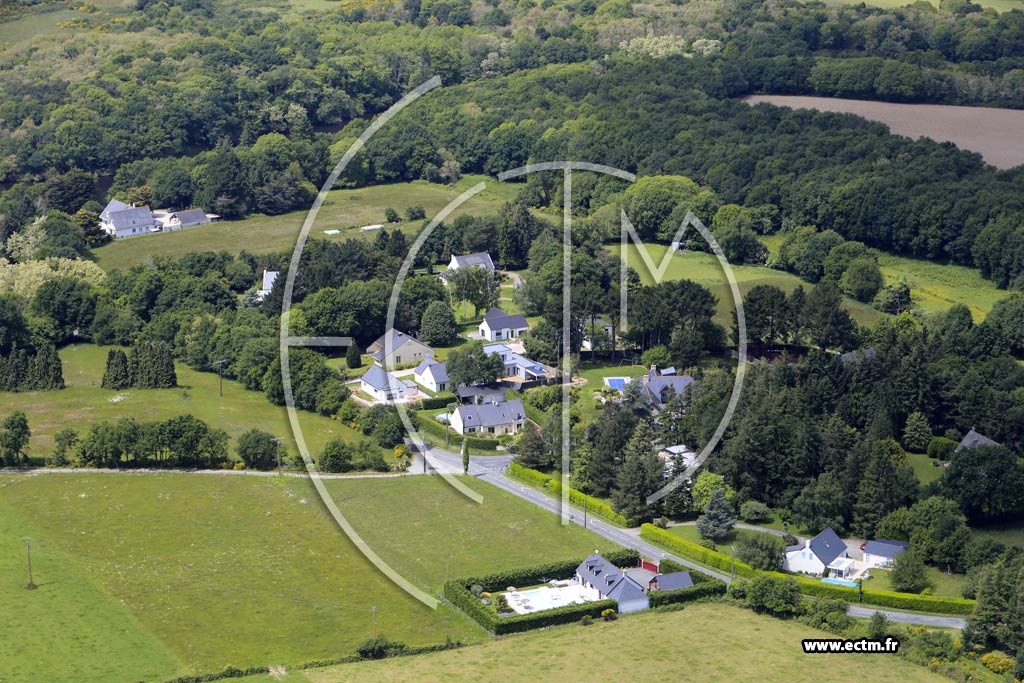 Photo arienne de Savenay (la Dutais)