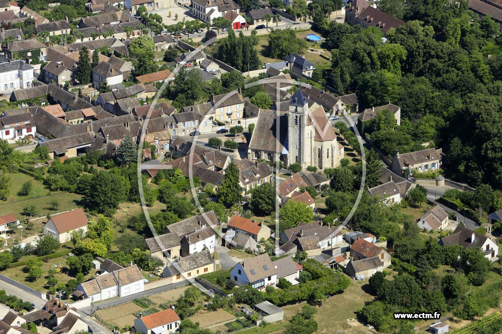 Photo arienne de Champigny