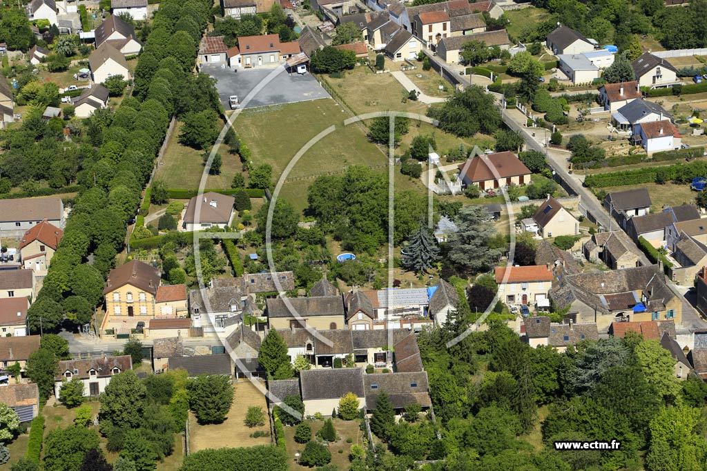 Photo arienne de Chaumont