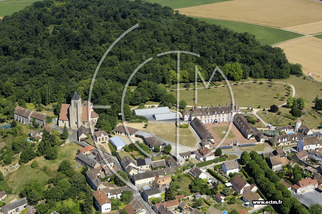 Photo arienne de Chaumont