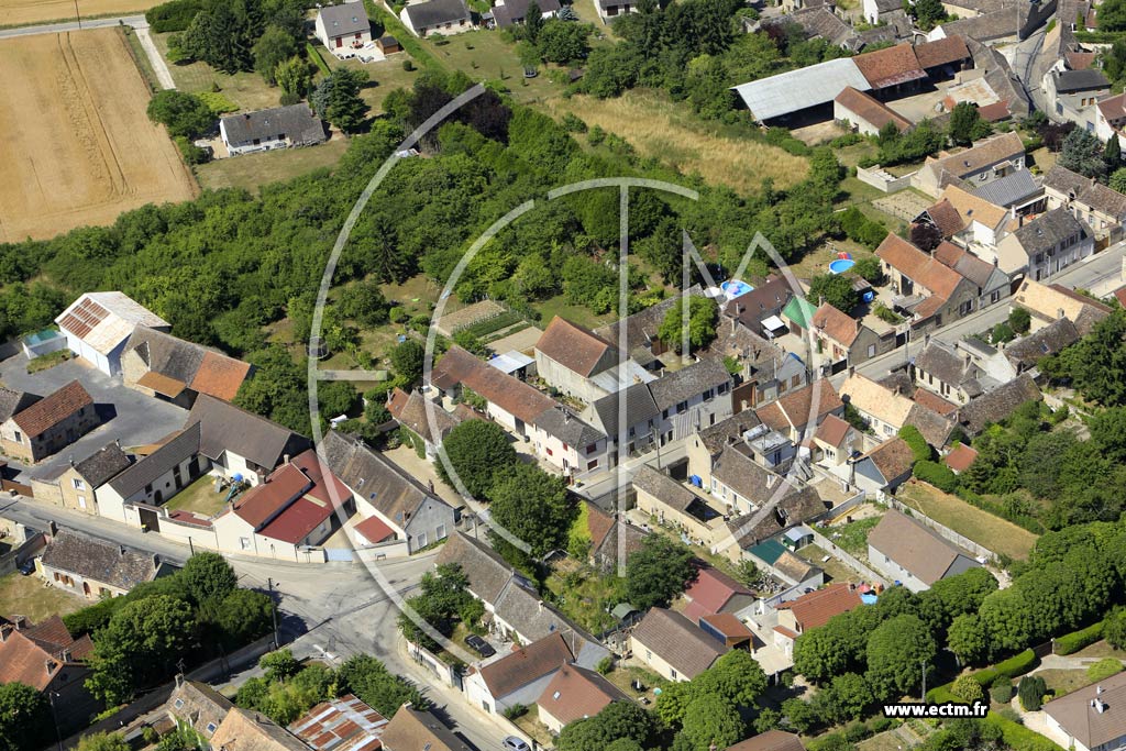Photo arienne de Chaumont