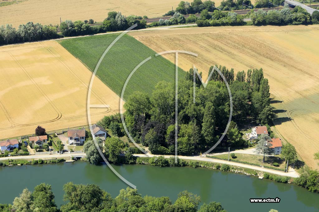 Photo arienne de Chaumont (le Ponceau - Port Renard)