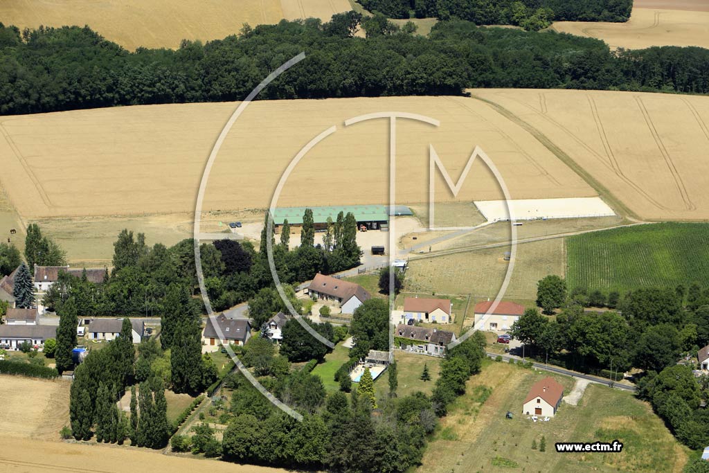 Photo arienne de Collemiers (Grand Villecul)