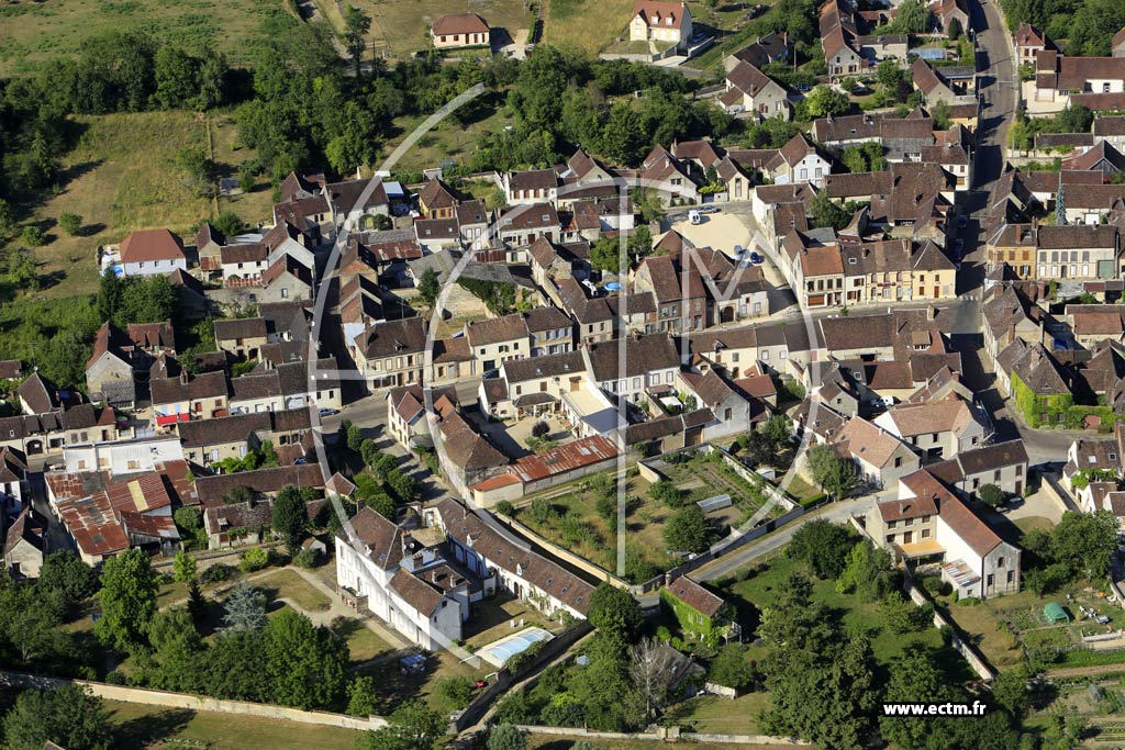 Photo arienne de Dixmont