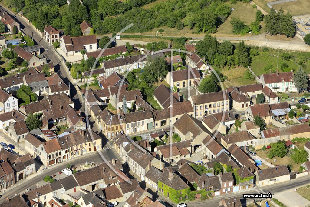 Photo arienne de Dixmont