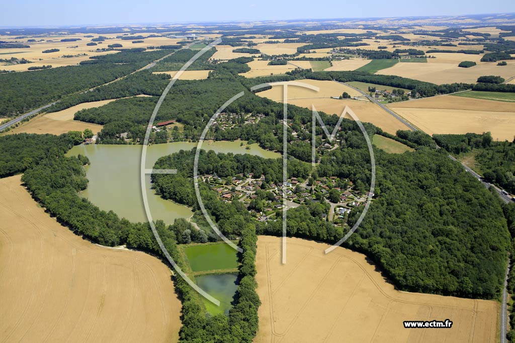 Photo arienne de griselles-le-Bocage (Grand Bouilleret)
