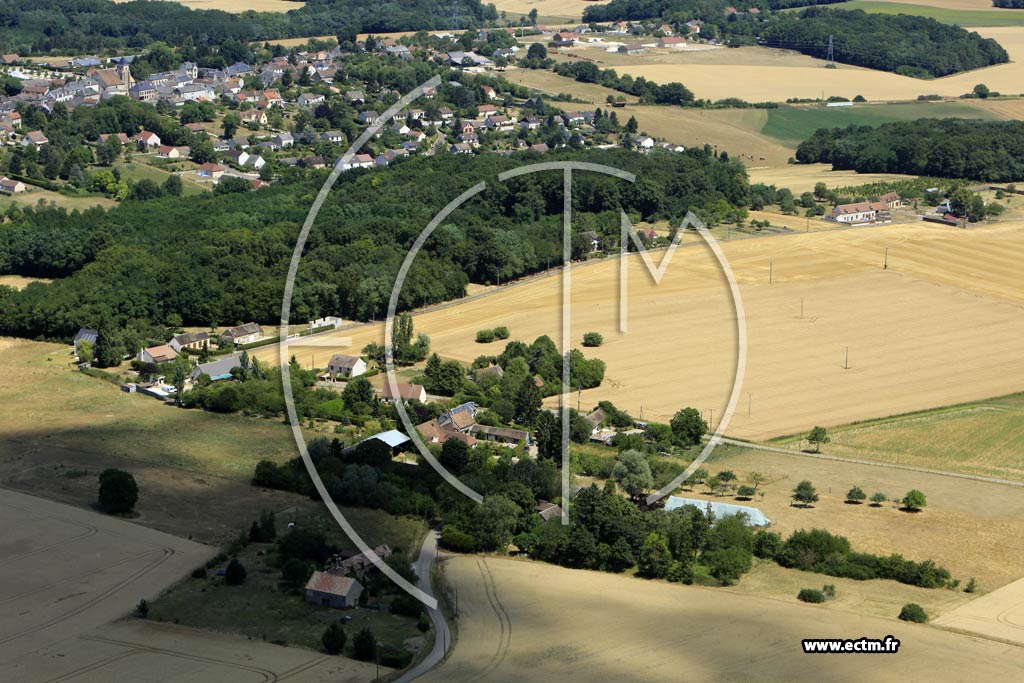 Photo arienne de griselles-le-Bocage (les Gaillards)