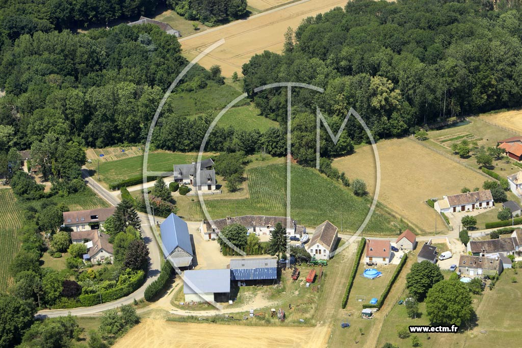 Photo arienne de griselles-le-Bocage (les Rivaux)