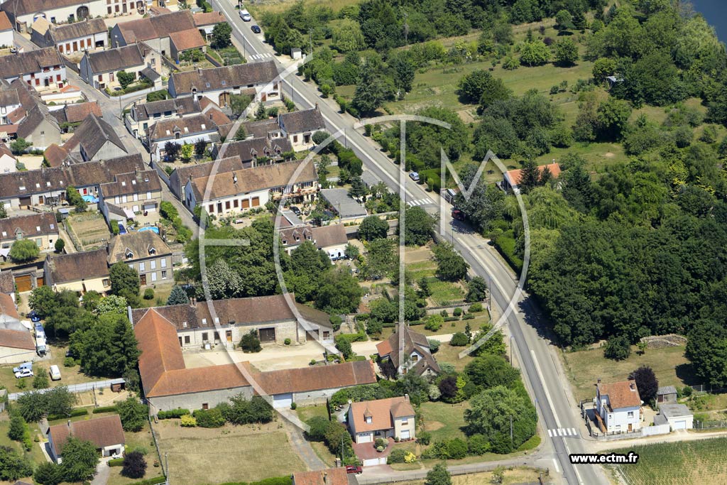 Photo arienne de tigny