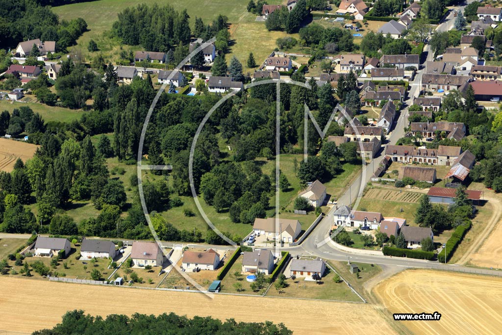 Photo arienne de Fontaine-la-Gaillarde
