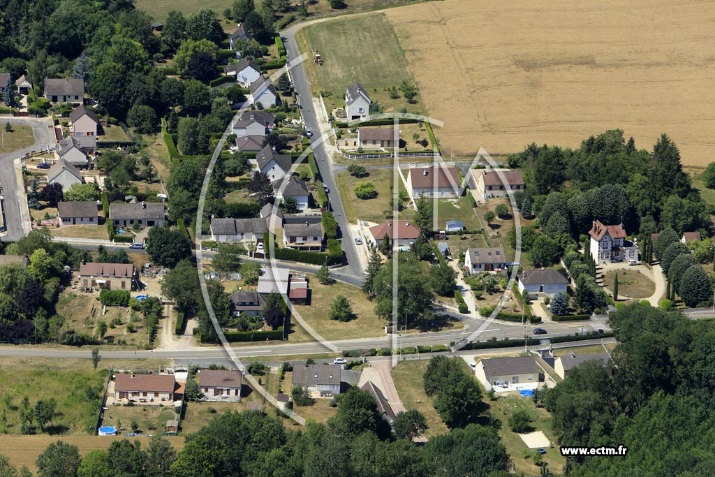 Photo arienne de Fontaine-la-Gaillarde