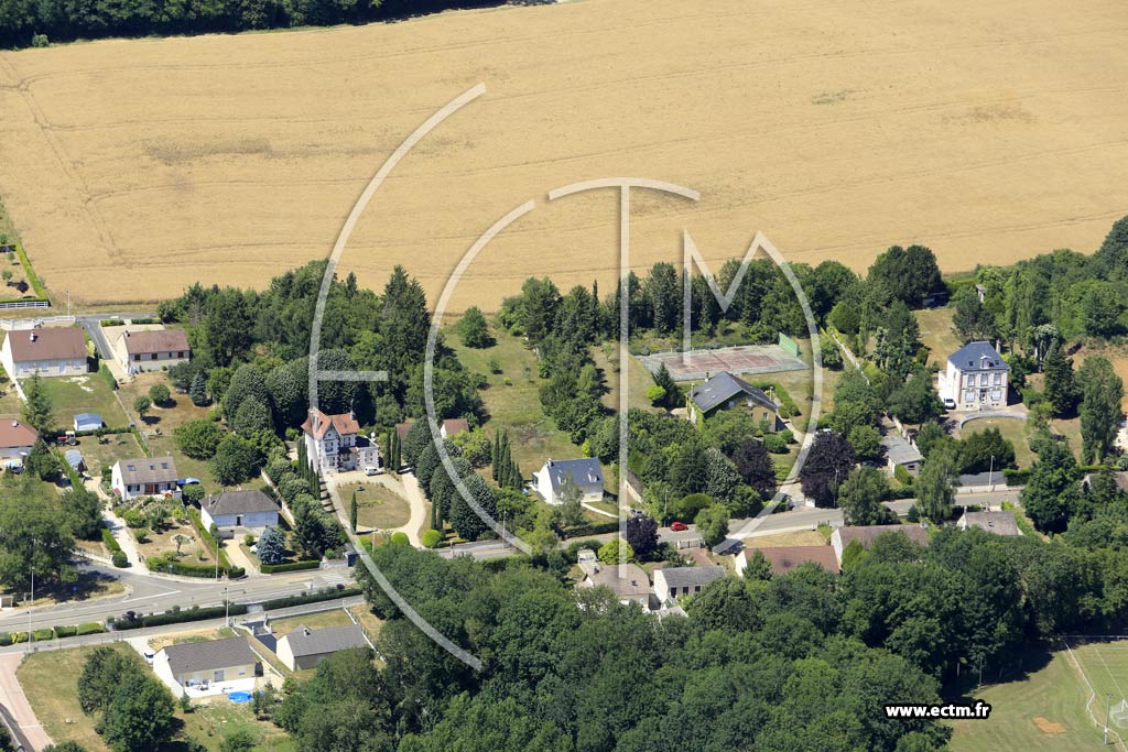 Photo arienne de Fontaine-la-Gaillarde
