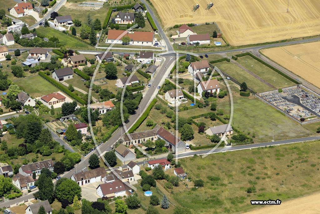 Photo arienne de Fontaine-la-Gaillarde